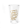 Mixing Glass — "Terfs Were Right!" Gold Script Pint Glass